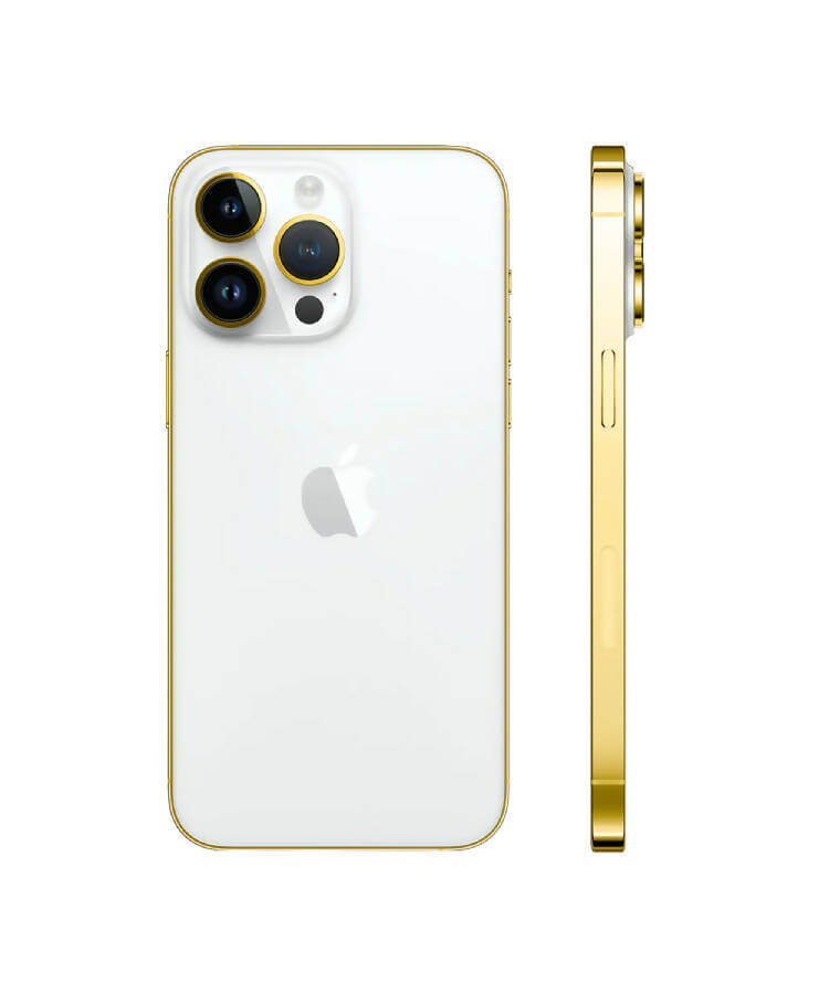 24k-gold-plated-frame-apple-iphone-13-pro-max-white-128gb-in