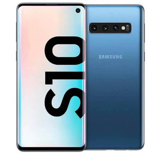 Shop Samsung Galaxy S10 Plus dual sim 128GB 8GB Ram smoke blue