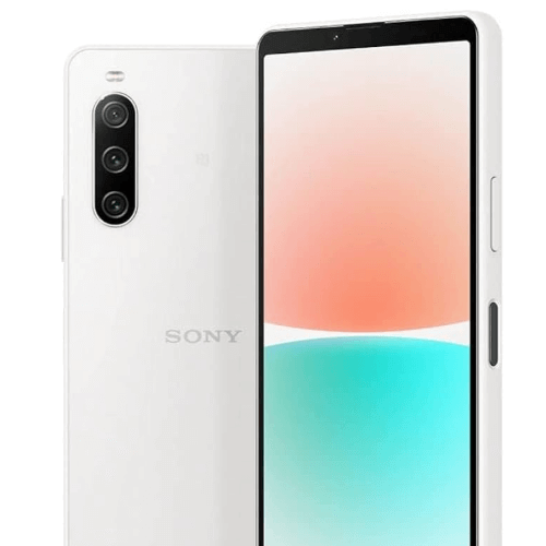 sony-xperia-10-mark-4-128gb-6gb-ram-white-smartphone-showcasing-back-and-front-display-design