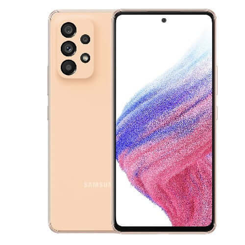 Samsung Galaxy A53 6GB RAM 128GB single sim Peach