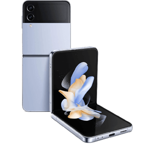 Samsung Galaxy Z Flip4 (256GB Storage, 12GB RAM) Blue in