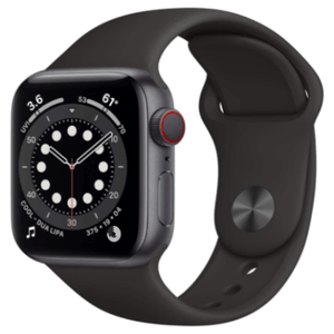 Apple Watch Series 6 40mm Cellular Space Grey Black - Fonezone.ae